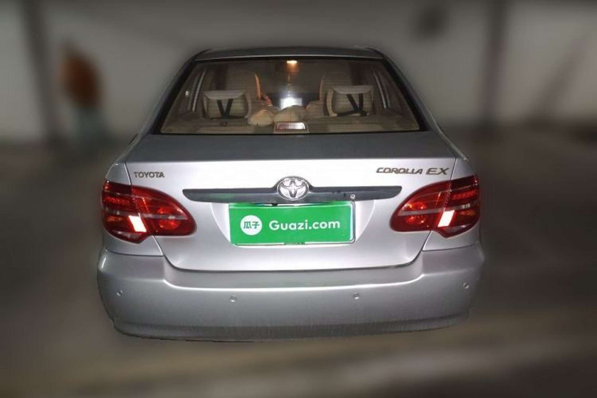 Used Toyota Corolla EX 2013 1.6L Manual Excellence Edition Rear
