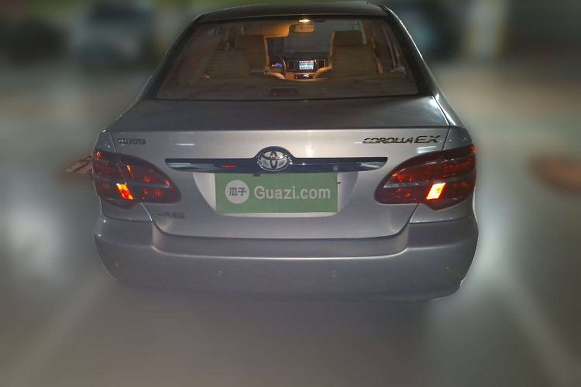 Used Toyota Corolla EX 2013 1.6L Automatic Excellence Edition Rear