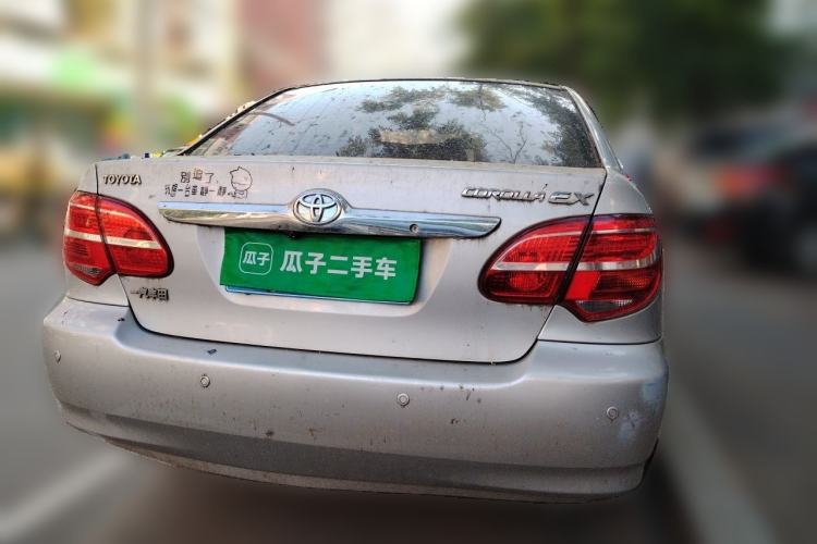 Used Toyota Corolla EX 2013 1.6L Automatic Luxury Edition Rear
