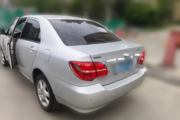 Used Toyota Corolla EX 2013 1.6L Manual Luxury Edition Rear Left 45 Deg