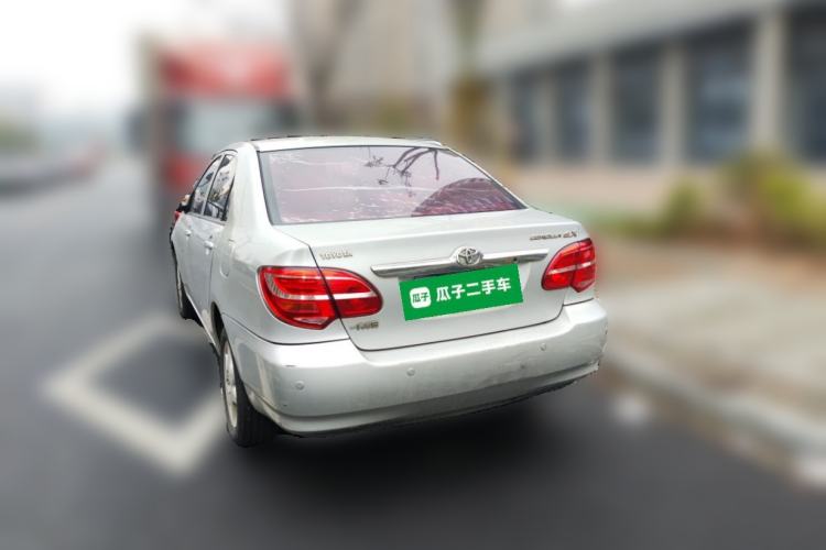 Used Toyota Corolla EX 2013 1.6L Automatic Luxury Edition Rear Left 45 Deg