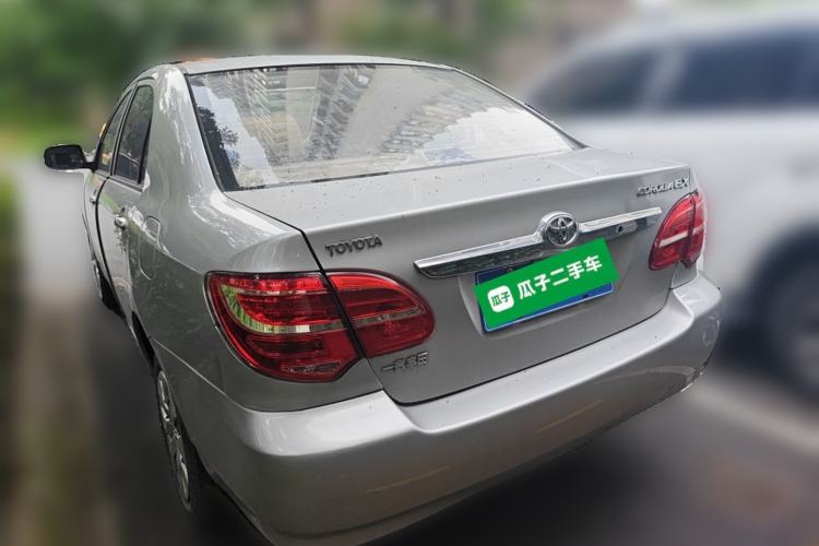 Used Toyota Corolla EX 2013 1.6L Automatic Excellence Edition Rear Left 45 Deg