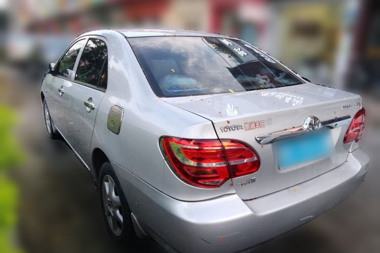 Used Toyota Corolla EX 2013 1.6L Automatic Luxury Edition Rear Left 45 Deg