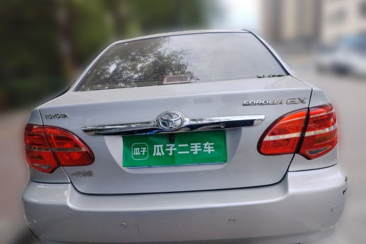 Used Toyota Corolla EX 2013 1.6L Manual Luxury Edition Rear