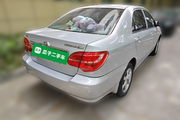 Used Toyota Corolla EX 2013 1.6L Manual Luxury Edition Rear Right 45 Deg