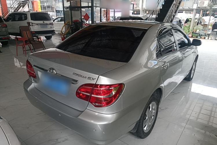 Used Toyota Corolla EX 2013 1.6L Automatic Excellence Edition Rear Right 45 Deg