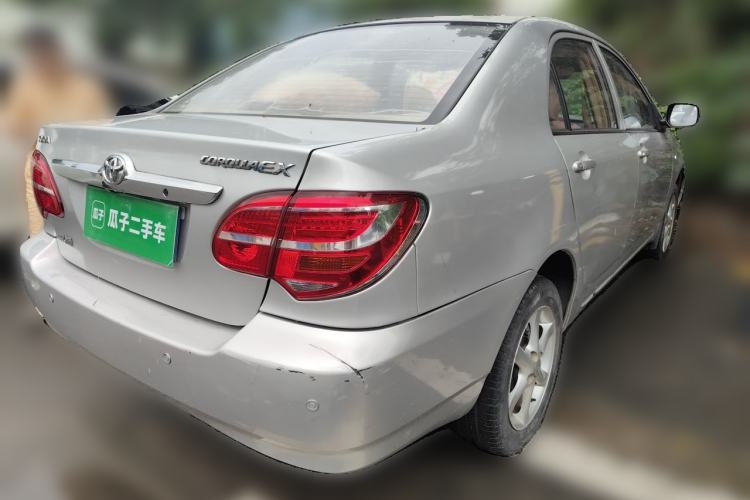 Used Toyota Corolla EX 2013 1.6L Automatic Luxury Edition Rear Right 45 Deg