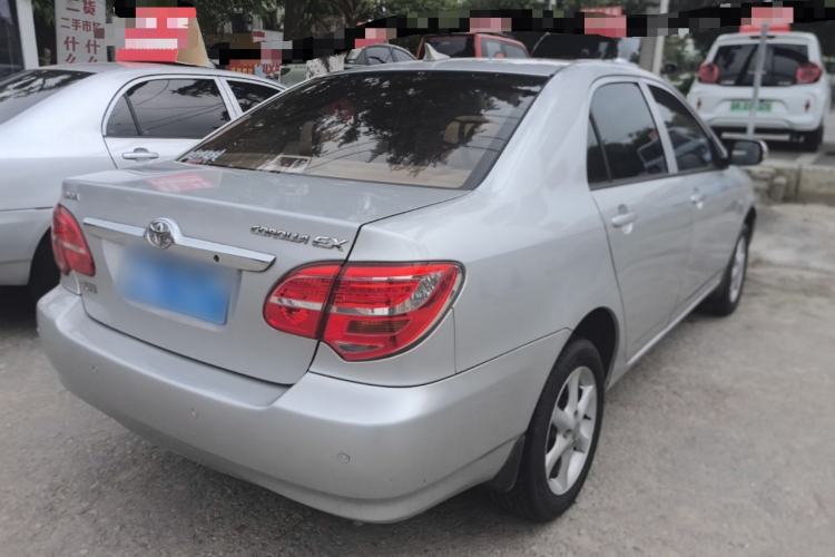 Used Toyota Corolla EX 2013 1.6L Automatic Excellence Edition Rear Right 45 Deg