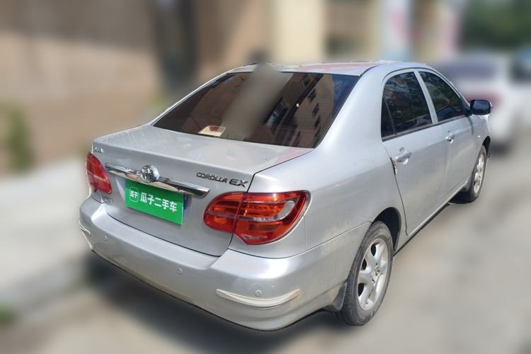 Used Toyota Corolla EX 2013 1.6L Automatic Luxury Edition Rear Right 45 Deg