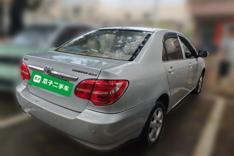 Used Toyota Corolla EX 2013 1.6L Automatic Excellence Edition Rear Right 45 Deg