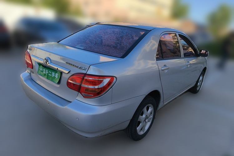Used Toyota Corolla EX 2013 1.6L Automatic Luxury Edition Rear Right 45 Deg