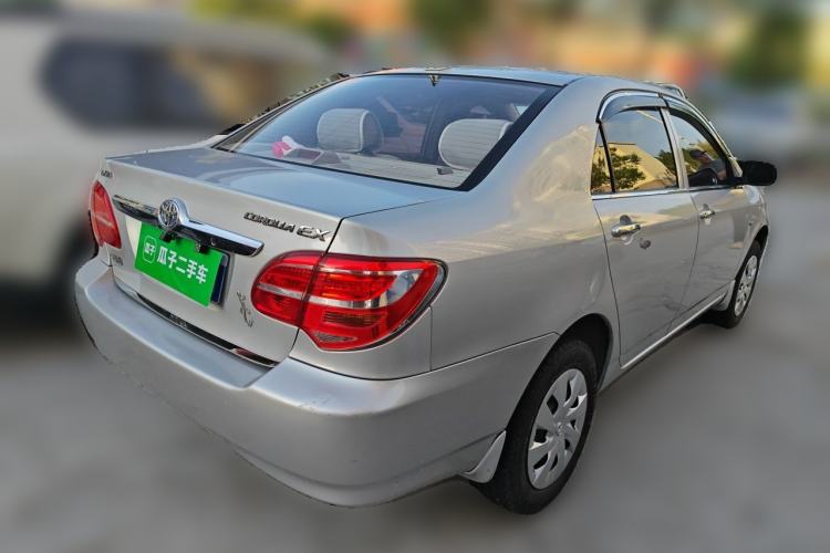 Used Toyota Corolla EX 2013 1.6L Automatic Excellence Edition Rear Right 45 Deg