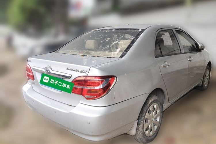 Used Toyota Corolla EX 2013 1.6L Automatic Excellence Edition Rear Right 45 Deg