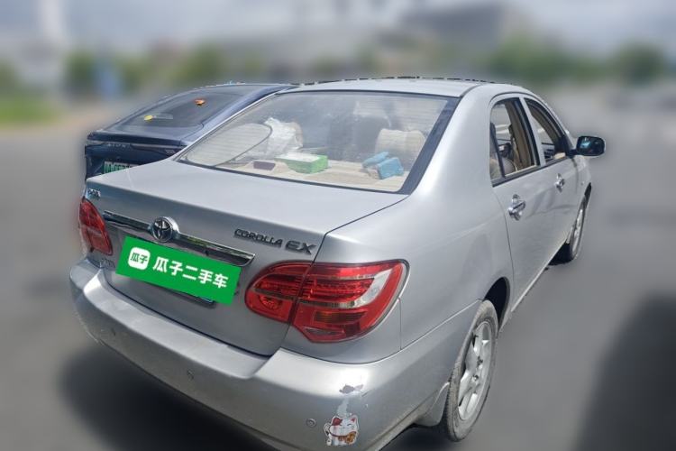 Used Toyota Corolla EX 2013 1.6L Automatic Excellence Edition Rear Right 45 Deg