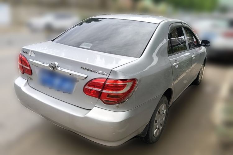 Used Toyota Corolla EX 2013 1.6L Automatic Excellence Edition Rear Right 45 Deg