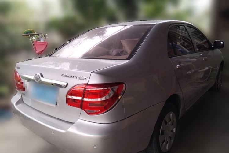 Used Toyota Corolla EX 2013 1.6L Automatic Excellence Edition Rear Right 45 Deg