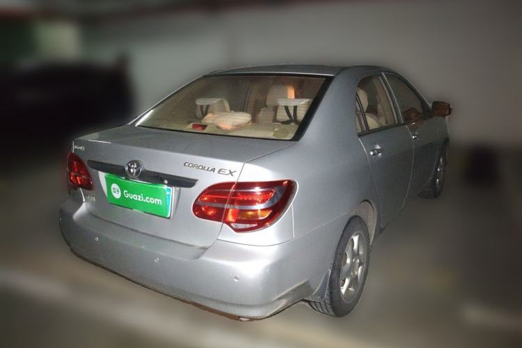 Used Toyota Corolla EX 2013 1.6L Manual Excellence Edition Rear Right 45 Deg