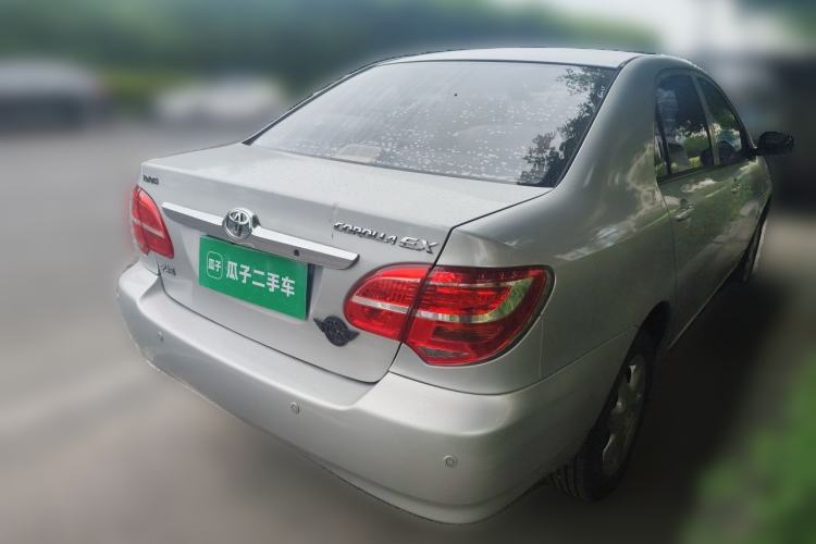 Used Toyota Corolla EX 2013 1.6L Automatic Luxury Edition Rear Right 45 Deg
