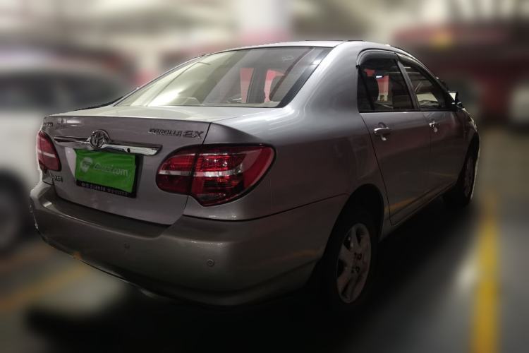 Used Toyota Corolla EX 2013 1.6L Automatic Luxury Edition Rear Right 45 Deg