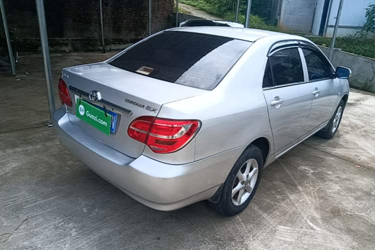 Used Toyota Corolla EX 2013 1.6L Manual Excellence Edition Rear Right 45 Deg