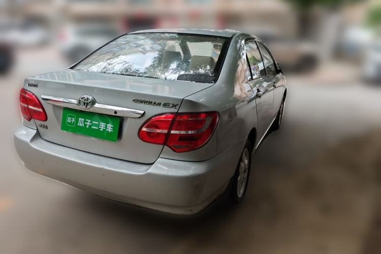 Used Toyota Corolla EX 2013 1.6L Manual Value Edition Rear Right 45 Deg
