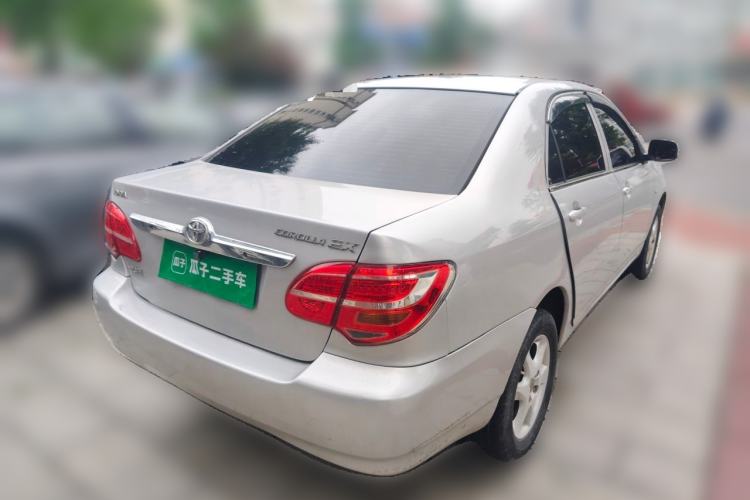 Used Toyota Corolla EX 2013 1.6L Automatic Excellence Edition Rear Right 45 Deg
