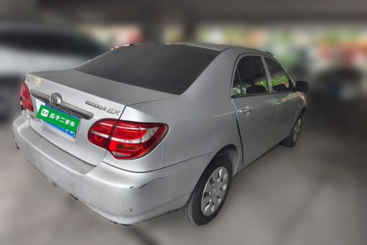 Used Toyota Corolla EX 2013 1.6L Automatic Excellence Edition Rear Right 45 Deg