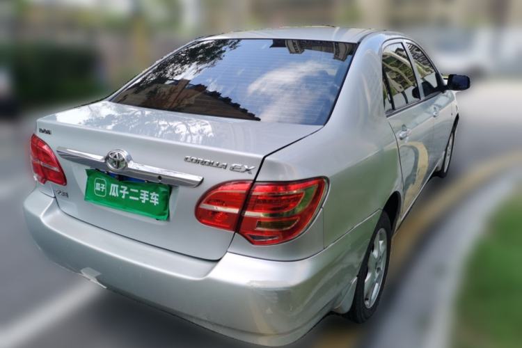 Used Toyota Corolla EX 2013 1.6L Automatic Excellence Edition Rear Right 45 Deg