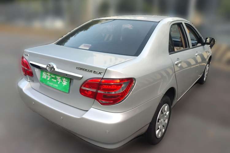 Used Toyota Corolla EX 2013 1.6L Automatic Excellence Edition Rear Right 45 Deg