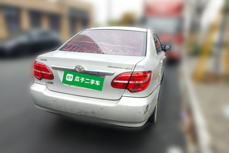 Used Toyota Corolla EX 2013 1.6L Automatic Luxury Edition Rear Right 45 Deg