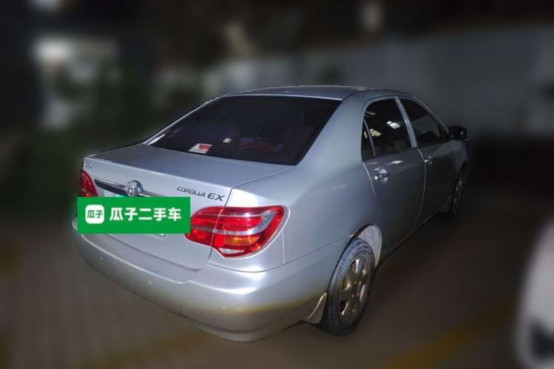 Used Toyota Corolla EX 2013 1.6L Automatic Excellence Edition Rear Right 45 Deg