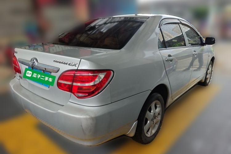 Used Toyota Corolla EX 2013 1.6L Automatic Excellence Edition Rear Right 45 Deg