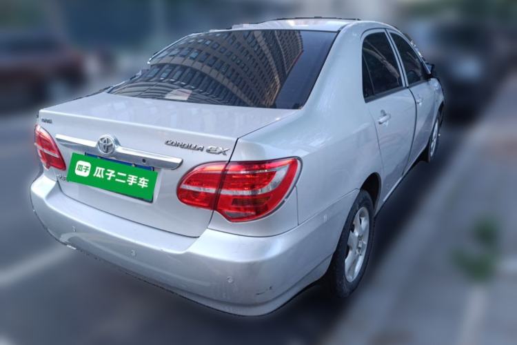 Used Toyota Corolla EX 2013 1.6L Manual Luxury Edition Rear Right 45 Deg