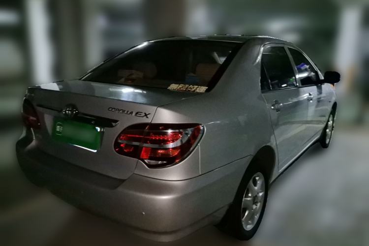Used Toyota Corolla EX 2013 1.6L Automatic Luxury Edition Rear Right 45 Deg