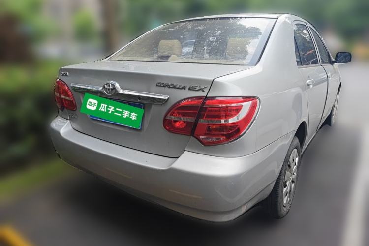 Used Toyota Corolla EX 2013 1.6L Automatic Excellence Edition Rear Right 45 Deg