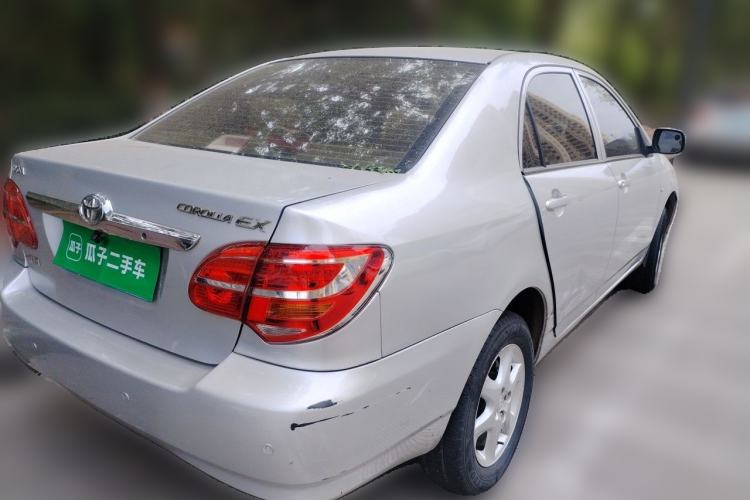 Used Toyota Corolla EX 2013 1.6L Manual Luxury Edition Rear Right 45 Deg