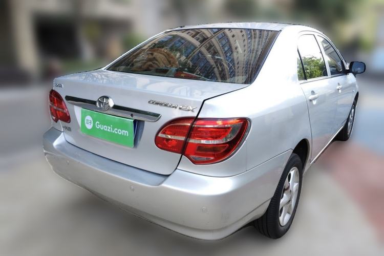 Used Toyota Corolla EX 2013 1.6L Automatic Luxury Edition Rear Right 45 Deg