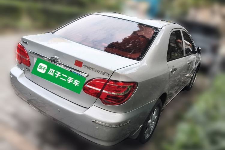 Used Toyota Corolla EX 2013 1.6L Manual Excellence Edition Rear Right 45 Deg