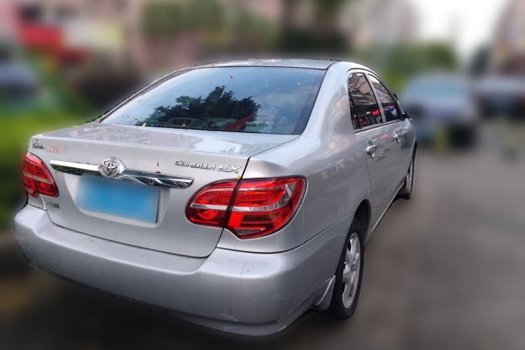 Used Toyota Corolla EX 2013 1.6L Automatic Luxury Edition Rear Right 45 Deg