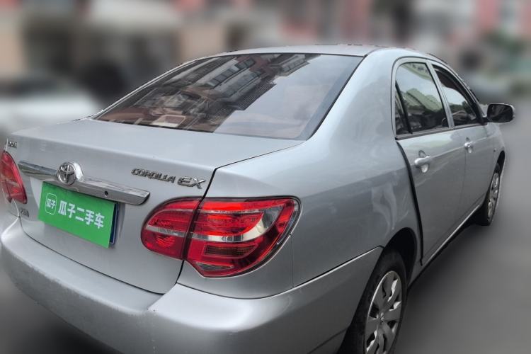 Used Toyota Corolla EX 2013 1.6L Automatic Excellence Edition Rear Right 45 Deg