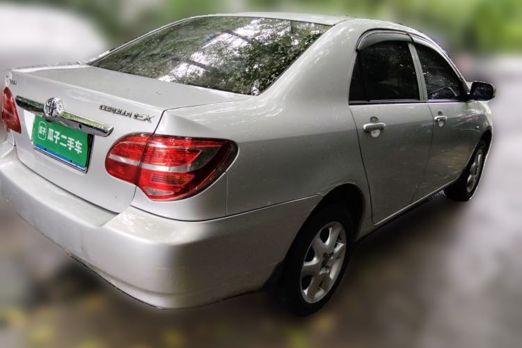 Used Toyota Corolla EX 2013 1.6L Automatic Excellence Edition Rear Right 45 Deg