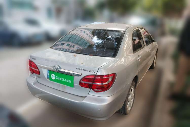 Used Toyota Corolla EX 2013 1.6L Automatic Luxury Edition Rear Right 45 Deg