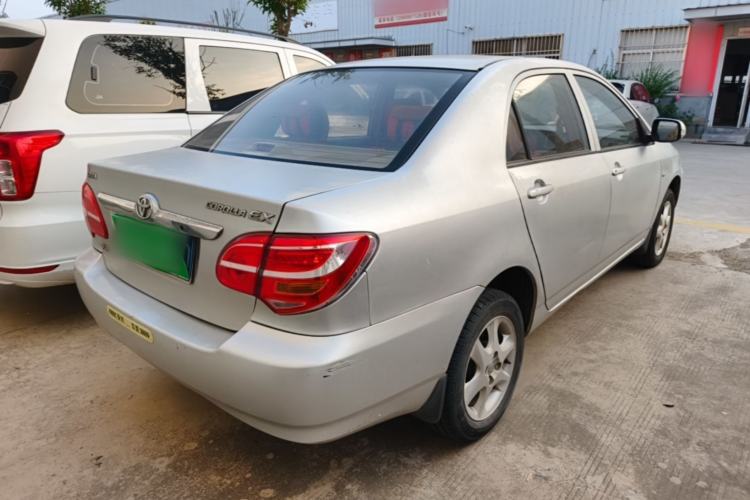 Used Toyota Corolla EX 2013 1.6L Manual Excellence Edition Rear Right 45 Deg