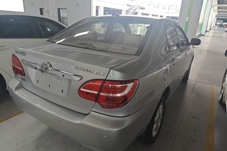 Used Toyota Corolla EX 2013 1.6L Automatic Luxury Edition Rear Right 45 Deg