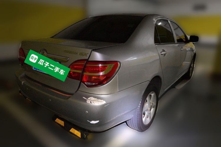 Used Toyota Corolla EX 2013 1.6L Automatic Luxury Edition Rear Right 45 Deg