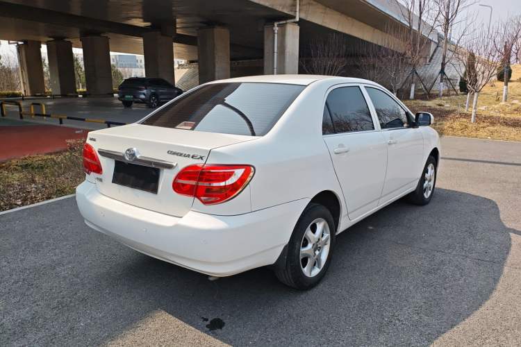 Used Toyota Corolla EX 2013 1.6L Manual Value Edition Rear Right 45 Deg
