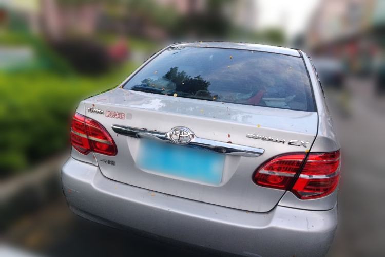 Used Toyota Corolla EX 2013 1.6L Automatic Luxury Edition Rear
