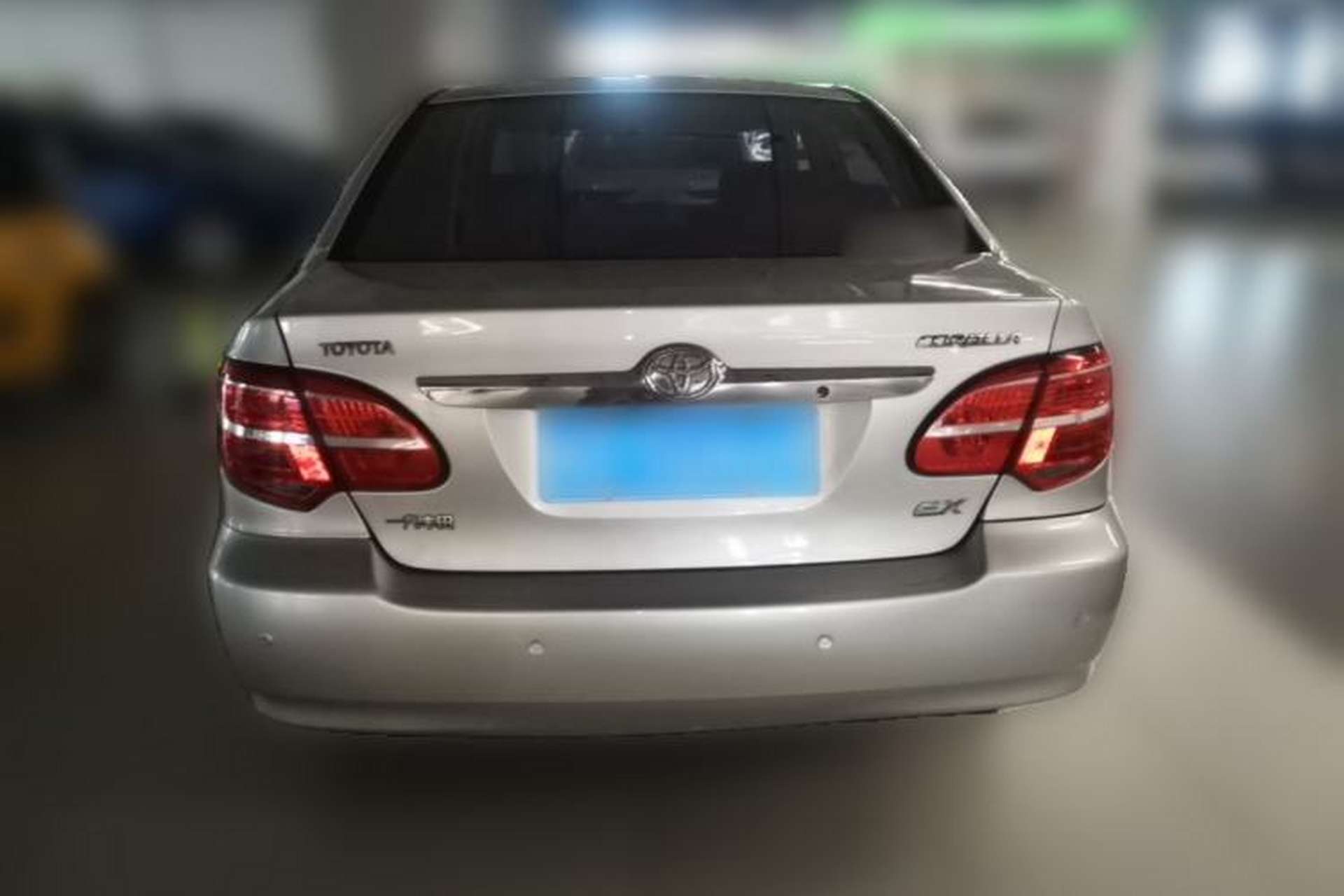 Used Toyota Corolla EX 2013 1.6L Manual Excellence Edition Rear