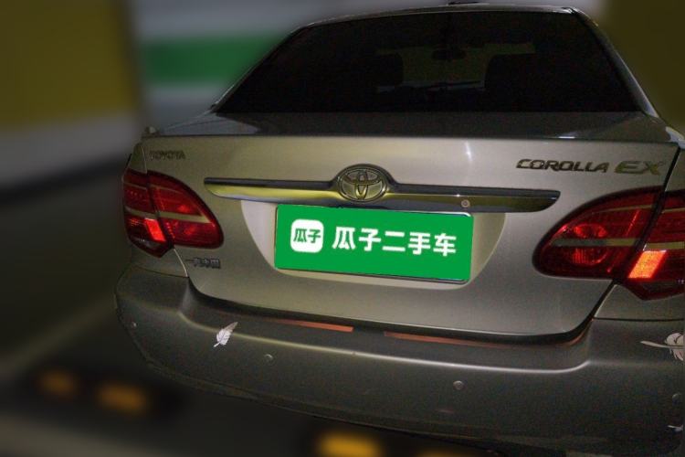 Used Toyota Corolla EX 2013 1.6L Automatic Luxury Edition Rear