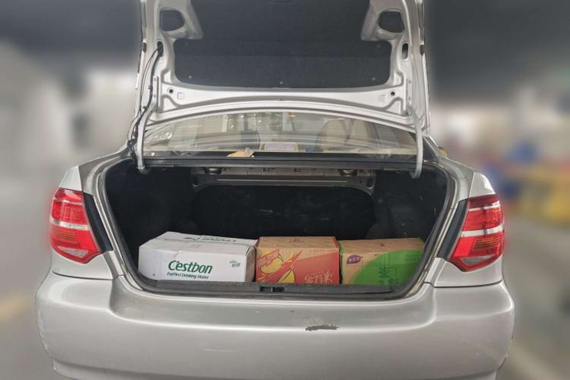 Used Toyota Corolla EX 2013 1.6L Automatic Luxury Edition Trunk
